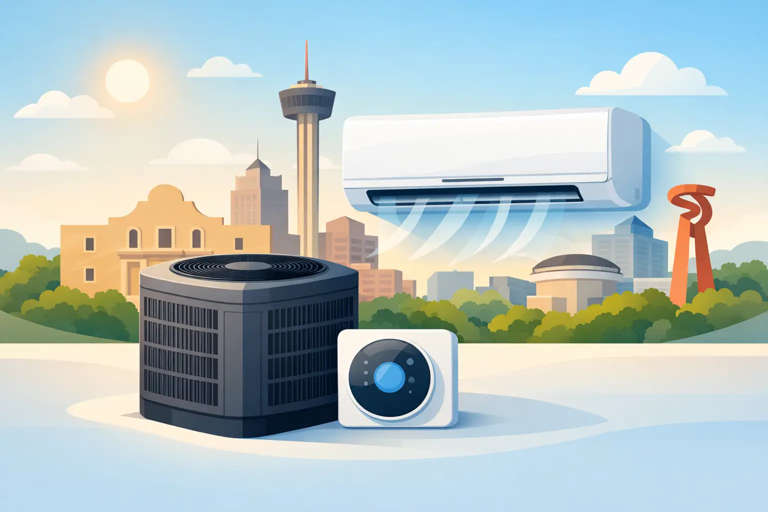 Best AC Systems for Homes in San Antonio