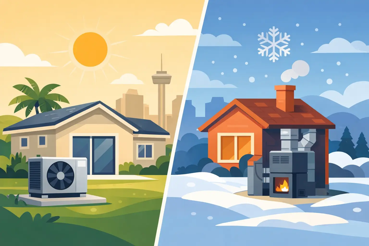 Heat Pump vs Furnace for San Antonio Homes