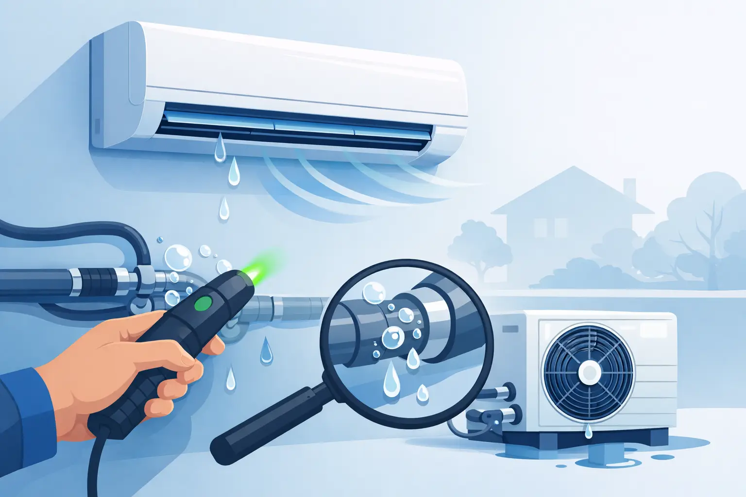 How to Spot Refrigerant Leaks in Your AC