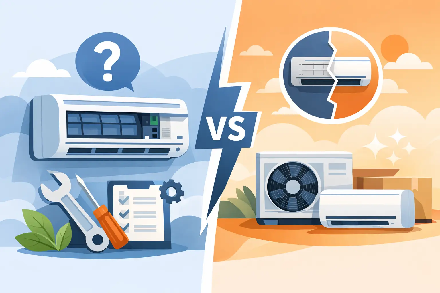 Repair or Replace Air Conditioner? Know the Signs