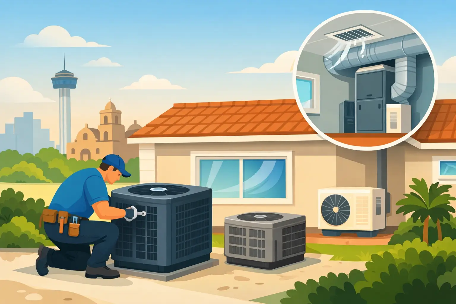 Central Air Replacement Guide for San Antonio Homes