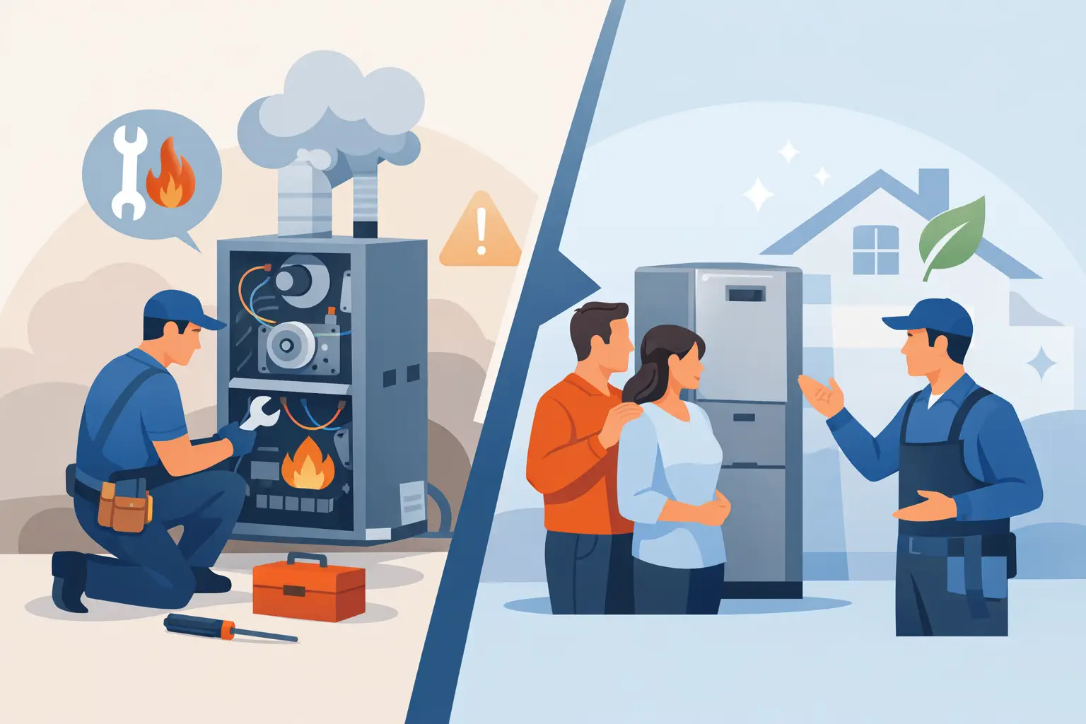 Furnace Repair vs Replacement: Make the Right Call